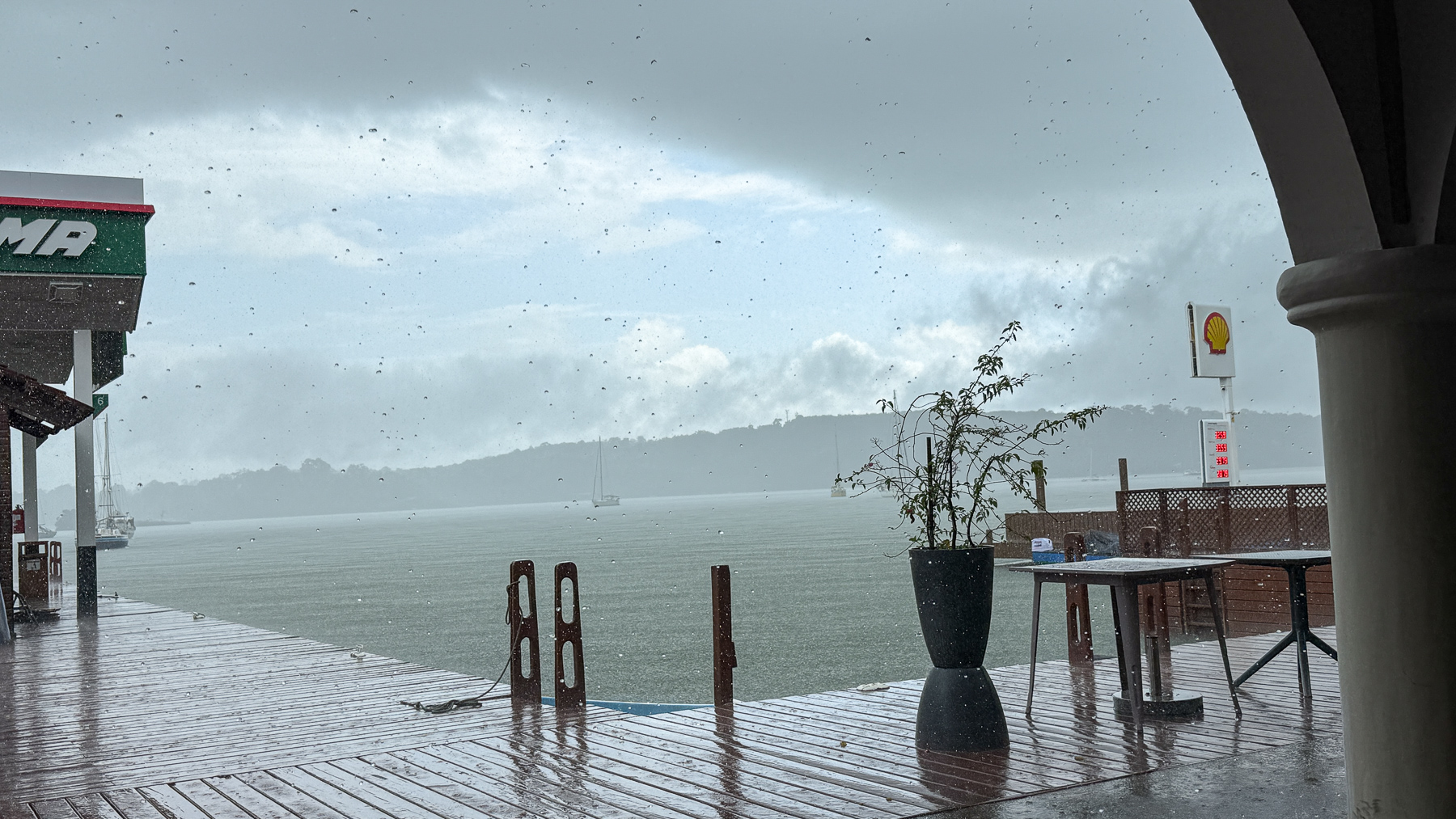 Saison des pluies sur le Rio Dulce