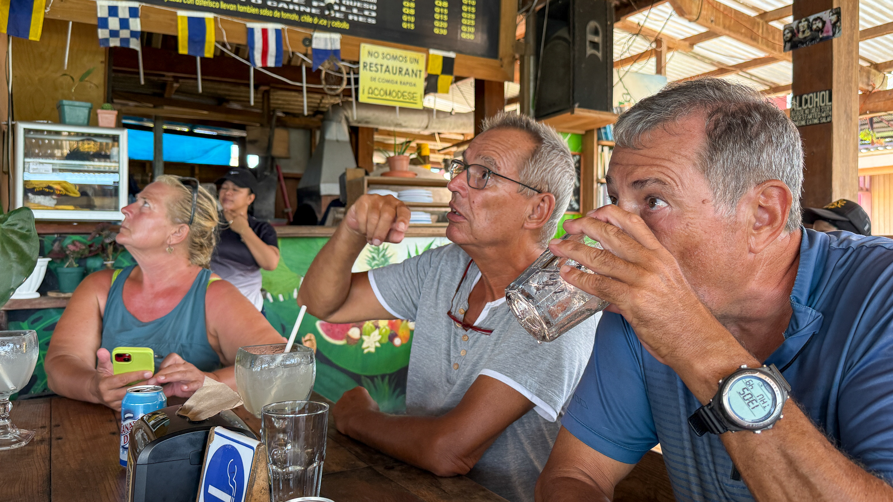 Coupe du monde de football : il y a aussi au Rio Dulce des projections publiques.